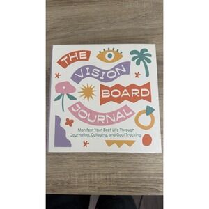 Studio Oh! Vision Board Journal 7x8 Guided Workbook 128 Pages Spiral Hardcover